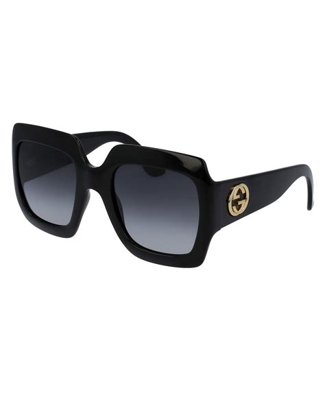 big square gucci sunglasses|Gucci large square frame sunglasses.